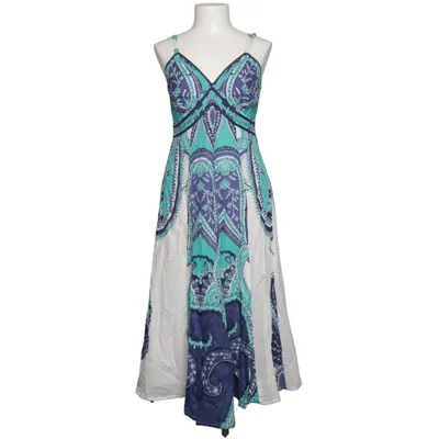Maxi jurk (Blauw, Groen, Wit, Meerkleurig) van Pomodoro Katoen