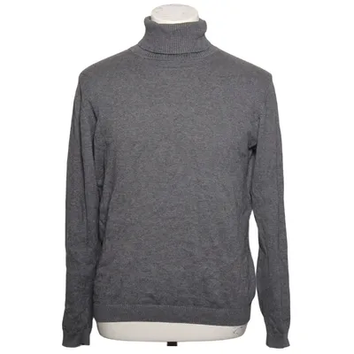 Pul à col roulé (Gris) de Finshley & Harding Cachemire, Coton