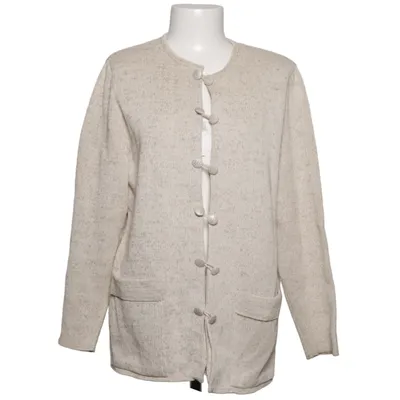 Cardigan (Beige) fra Natural Style Bomuld, Linned