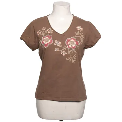 T-shirt (Brun) fra Antonelle Bomuld, Elastan
