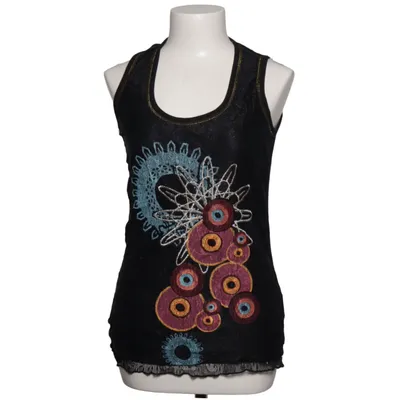 Tanktop (Zwart, Meerkleurig) van Desigual
