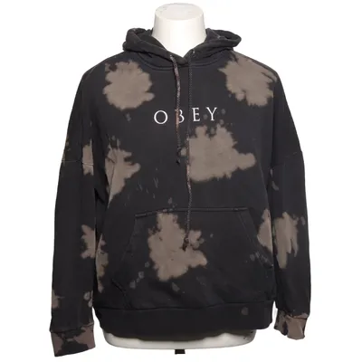Hættetrøje (Sort, Grå) fra Obey worldwide Bomuld, Polyester