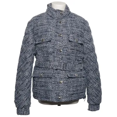 Jakke (Blå) fra Maje Akryl, Bomuld, Metallfiber, Polyamid, Polyester, Viscose, Uld