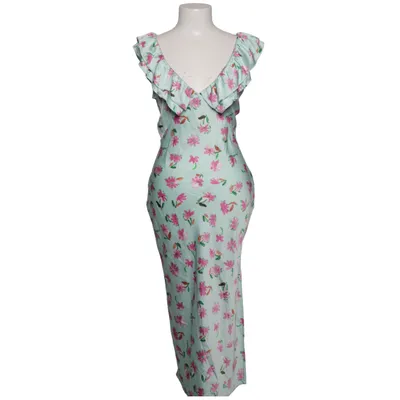 Klänning (Blå, Rosa, Grön) från Zara Elastan, Polyester