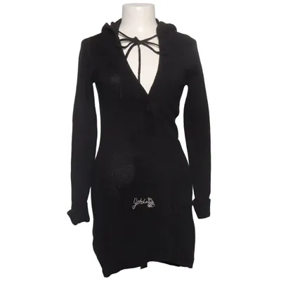 Cardigan (Noir) de Gotcha Acrylique, Coton