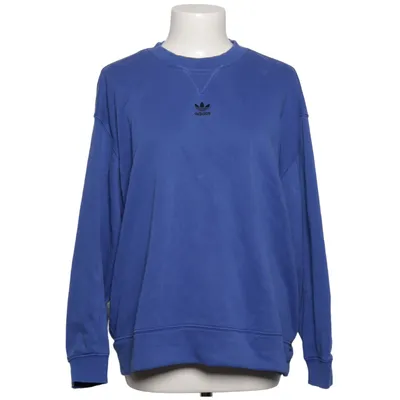 Sweatshirt (Blauw) van Adidas Katoen, Gerecycled polyester