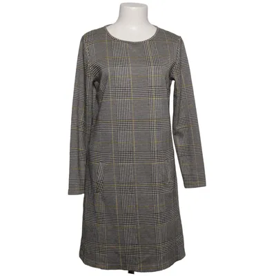 Dress (Gray, Black, White) from Klaus Dilkrath Cotton, Polyamide, Wool