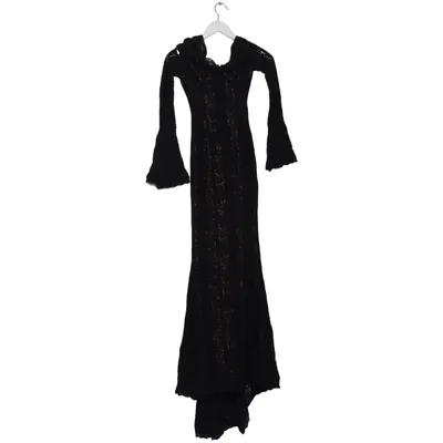 Maxikleid (Schwarz) von House of CB Elasthan, Bio-Baumwolle, Polyamid, Polyester