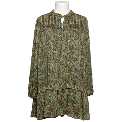Dress (Blue, Multicolored) from Zara Polyester