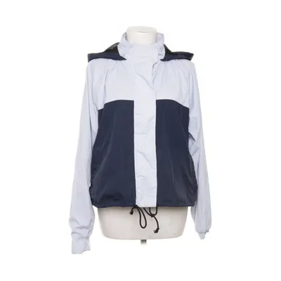 Rain jacket (Blue, White) from Hollister Polyester