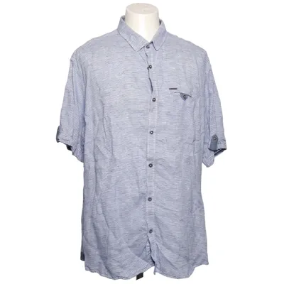 Korte mouwen shirt (Blauw, Wit) van Jim Spencer Linnen