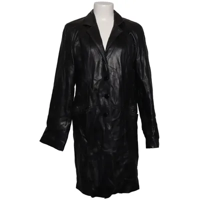 Leather coat (Black) from Vivaldi