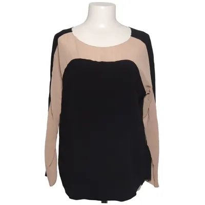 Blouse (Black, Beige) from Rachel Roy Polyester, Viscose