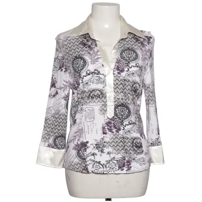 Blus (Vit, Flerfärgad) från Andrea