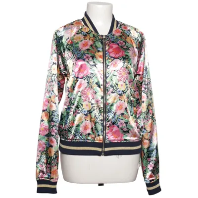 Bomberjacka (Blå, Flerfärgad) från H&M x Angela McKay Elastan, Polyester
