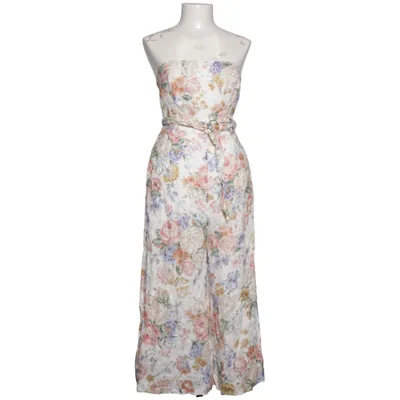 Byxdress (Vit, Flerfärgad) från Zimmermann Bomull, Linne