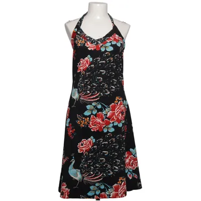 Halterneck dress (Black, Multicolored) from King Louie Elastane, Polyester