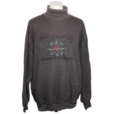 Sweatshirt (Gray) from Le Frog Cotton, Polyester