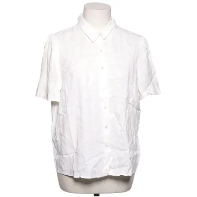 Chemise à manches courtes (Blanc) de Traffic People Coton, Soie