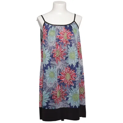 Dress (Blue, Multicolored) from Vivo Modo Elastane, Polyester