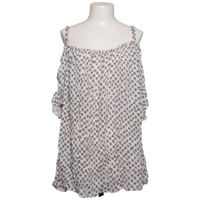 Top (White, Black) from Evans Viscose