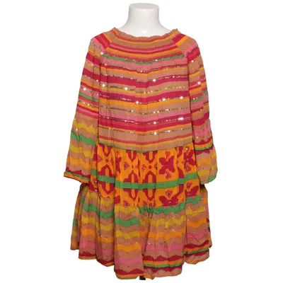 Dress (Pink, Yellow, Multicolored) from Miss June Cotton
