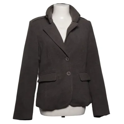 Blazer (Grijs) van FUGA Polyester, Wol