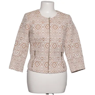 Jacka (Beige, Vit) från WE Bomull, Polyester