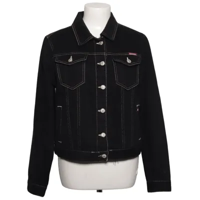Denim jacket (Black) from Cipo & Baxx Cotton