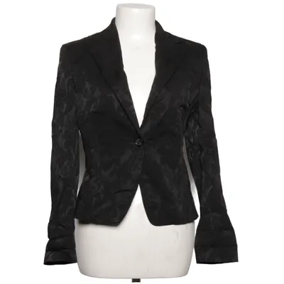 Blazer (Zwart) van Clothcraft Acetaat, Elastaan, Polyamide