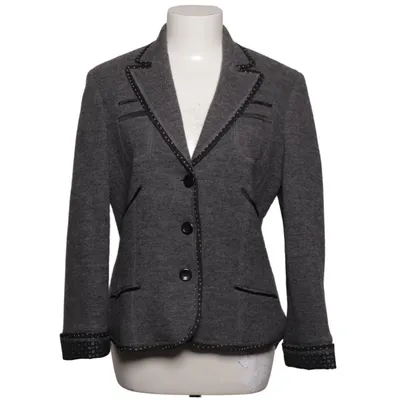 Blazer (Gray, Black) from Ambiente Acetate, Elastane, Silk, Wool
