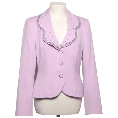 Blazer (Violet) de Pompöös Acétate, Élasthane, Polyester, Viscose