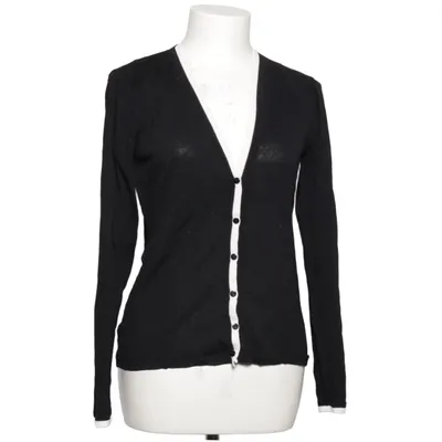 Cardigan (Black, White) from Alina Polyamide, Viscose