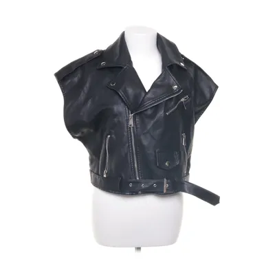 Biker gilet (Zwart) van Loavies Polyester, Polyurethaan