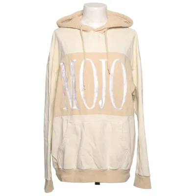 Sweat à capuche (Beige, Blanc) de Mojo Coton