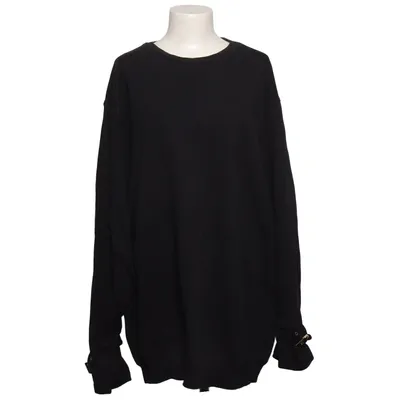 Sweatshirt (Zwart) van Marina Hoermanseder Organisch katoen