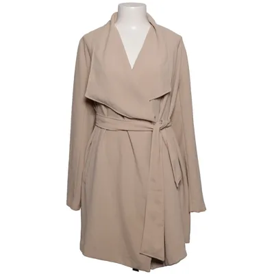 Coat (Beige) from ONLY Elastane, Polyester