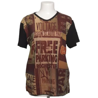 T-shirt (Svart, Brun, Flerfärgad) från Custo Barcelona Bomull, Polyester