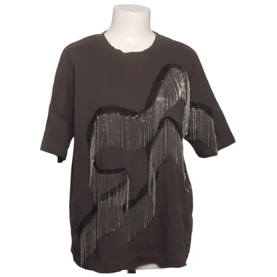 T-shirt (Vintage Fit Fringe Chain Tee) fra Zoe Karssen Bomuld