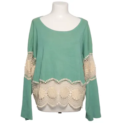 Tröja (Crochet Lace Sweater) från Meisïe Polyester, Viskos