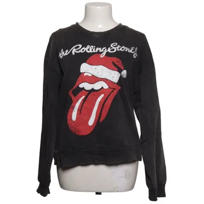 Collegetröja (Grå, Röd, Vit) från The Rolling Stones Bomull