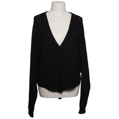 Cardigan (Black) from American Apparel Metallic fiber, Viscose