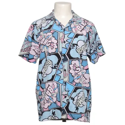 Kortärmad skjorta (Blå, Rosa, Flerfärgad) från Fresh Elastan, Polyester