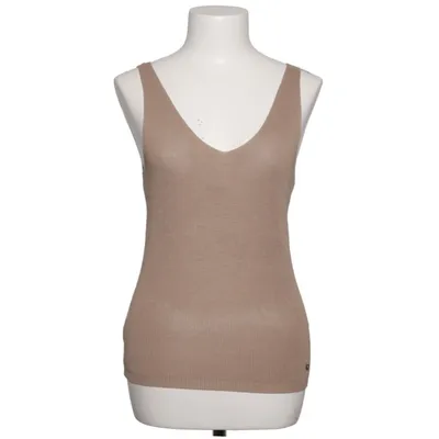 Halterneck top (Beige) fra Broadway NYC Fashion Akryl, Bomuld, Viscose