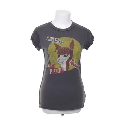 T-shirt (Grå, Flerfärgad) från Amplified Vintage Bomull