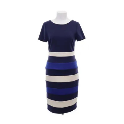 Cocktailjurk (Blauw, Wit, Beige) van Paper Dolls