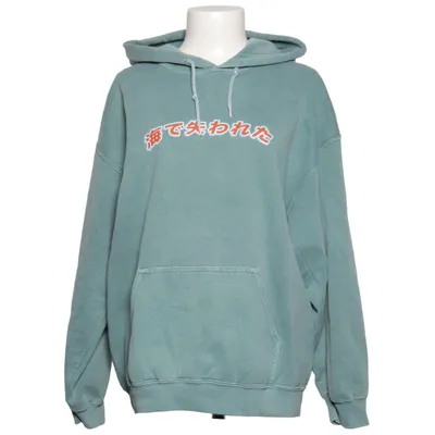 Huvtröja (Grön) från Urban Outfitters Bomull, Polyester