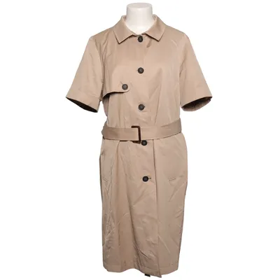 Shirt dress (Beige) from Marina Rinaldi Cotton, Polyester