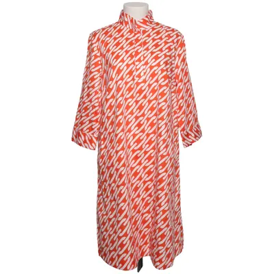 Skjortklänning (Vit, Orange) från Christian Berg Bomull