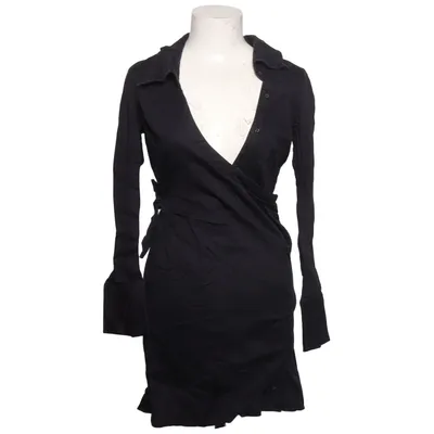 Wrap dress (Black) from 1060 Clothes Cotton, Elastane